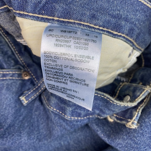 Dickies Men's Size 40X34 Relaxed Fit Straight Leg Carpenter Jeans Blue - Picture 15 of 16